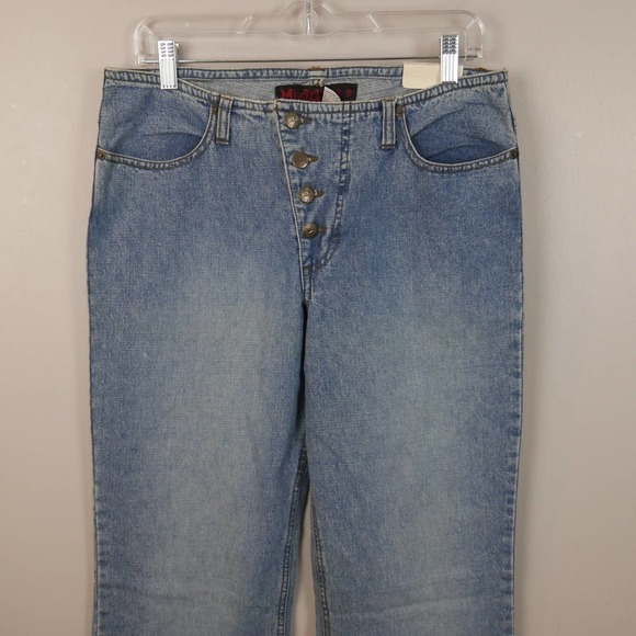 Vintage Mudd Y2K NEW Flare Denim Jeans Size 11 - Picture 3 of 9